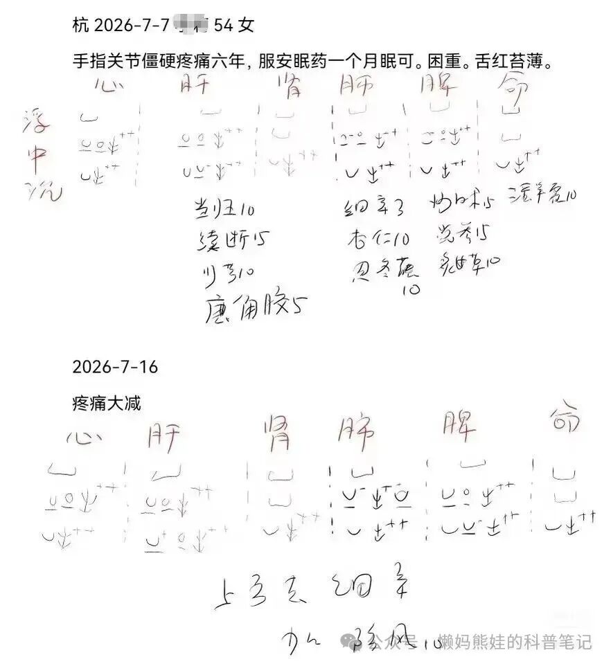 乃清礼医师诊疗记录